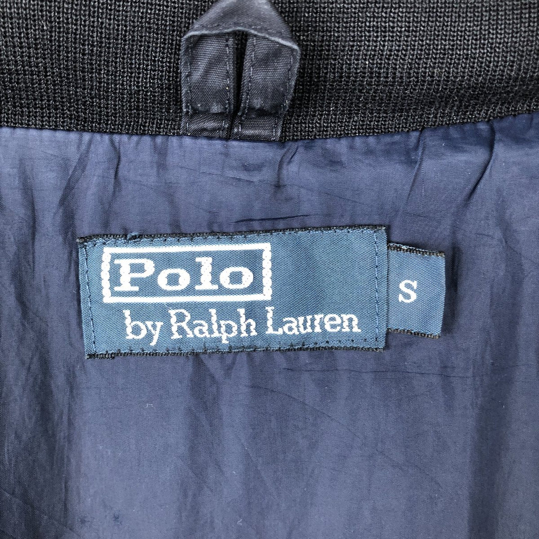 Ralph Lauren POLO by Ralph Lauren windbreaker, men's size S polyester navy blue type Vintage Second Hand