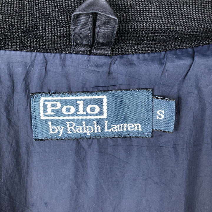 Ralph Lauren POLO by Ralph Lauren windbreaker, men's size S polyester navy blue type Vintage Second Hand