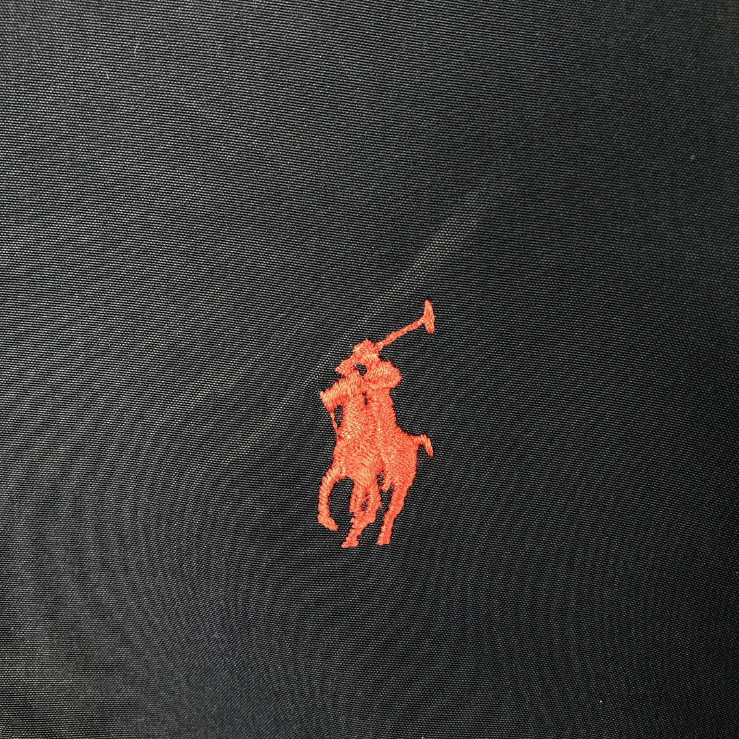 Ralph Lauren POLO by Ralph Lauren windbreaker, men's size S polyester navy blue type Vintage Second Hand