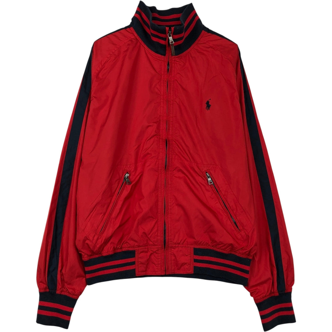 Ralph Lauren POLO by Ralph Lauren windbreaker, men's size M polyester red type Vintage Second Hand