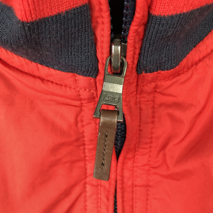 Ralph Lauren POLO by Ralph Lauren windbreaker, men's size M polyester red type Vintage Second Hand