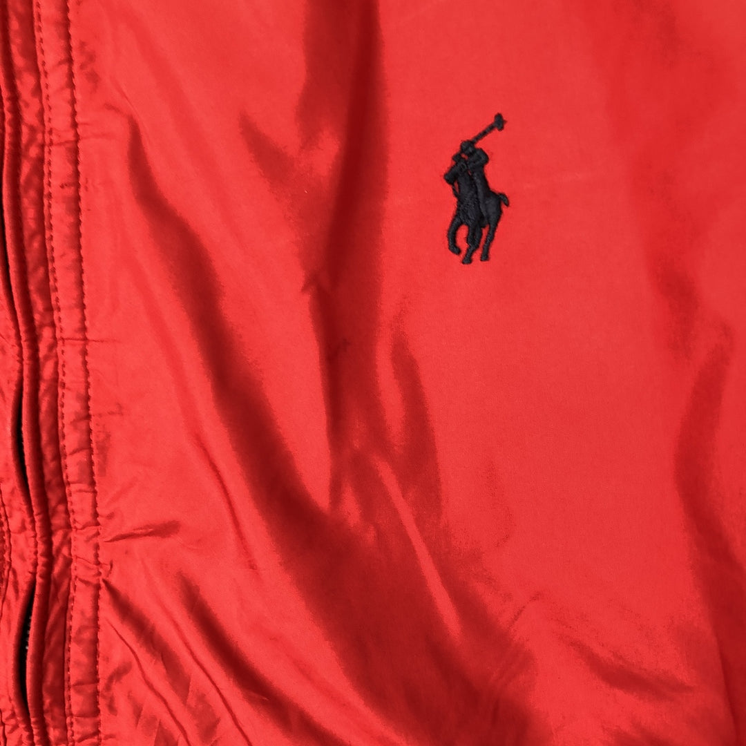 Ralph Lauren POLO by Ralph Lauren windbreaker, men's size M polyester red type Vintage Second Hand