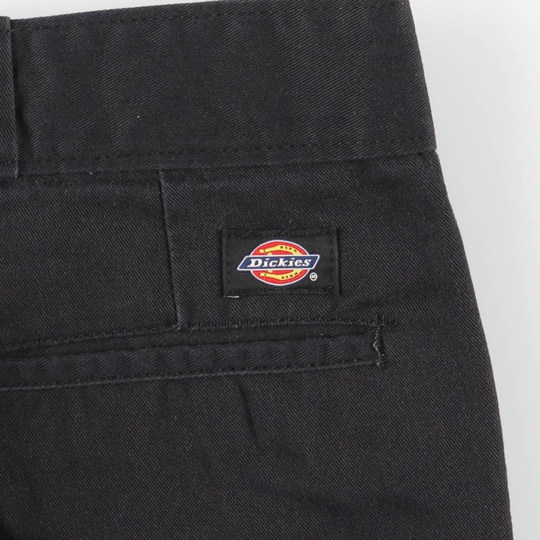 Dickies Work Pants Men's W36 polyester black type Vintage Second Hand