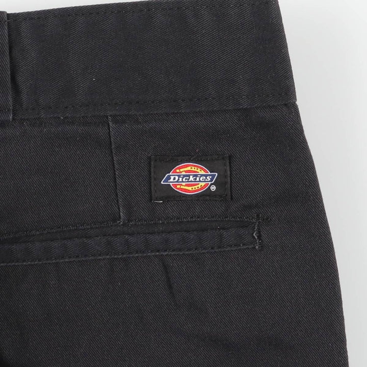 Dickies Work Pants Men's W36 polyester black type Vintage Second Hand