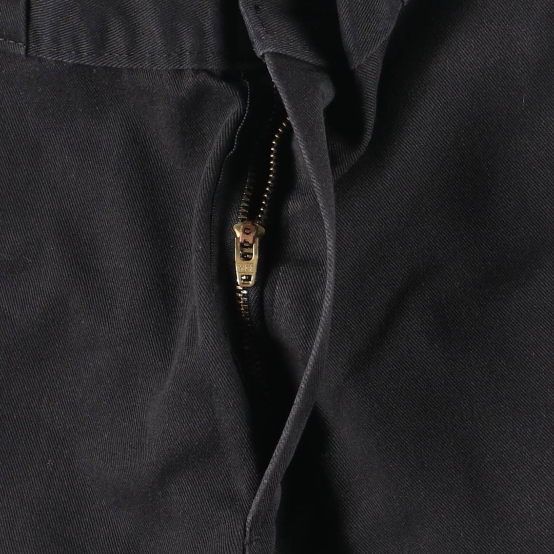 Dickies Work Pants Men's W36 polyester black type Vintage Second Hand