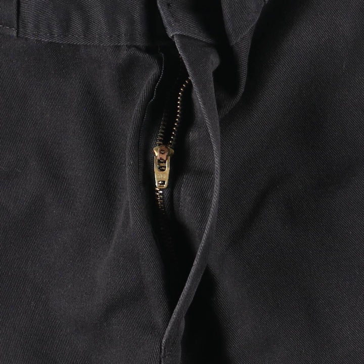 Dickies Work Pants Men's W36 polyester black type Vintage Second Hand