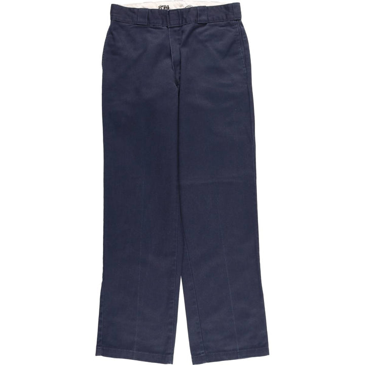Dickies 874 Original Fit Work Pants, Men's, Size W31 polyester navy blue type Vintage Second Hand