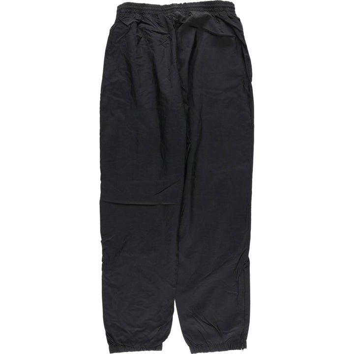Vintage 1990'S Adidas nylon pants, crinkle pants, men's size M unclear black type Vintage Second Hand
