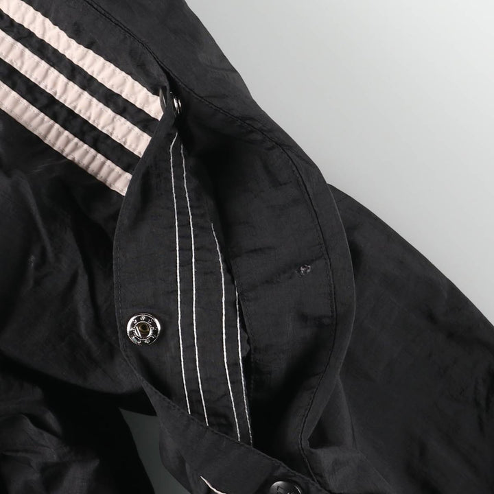 Vintage 90s-00'S Adidas nylon pants, crinkle pants, men's size M Nylon black type Vintage Second Hand
