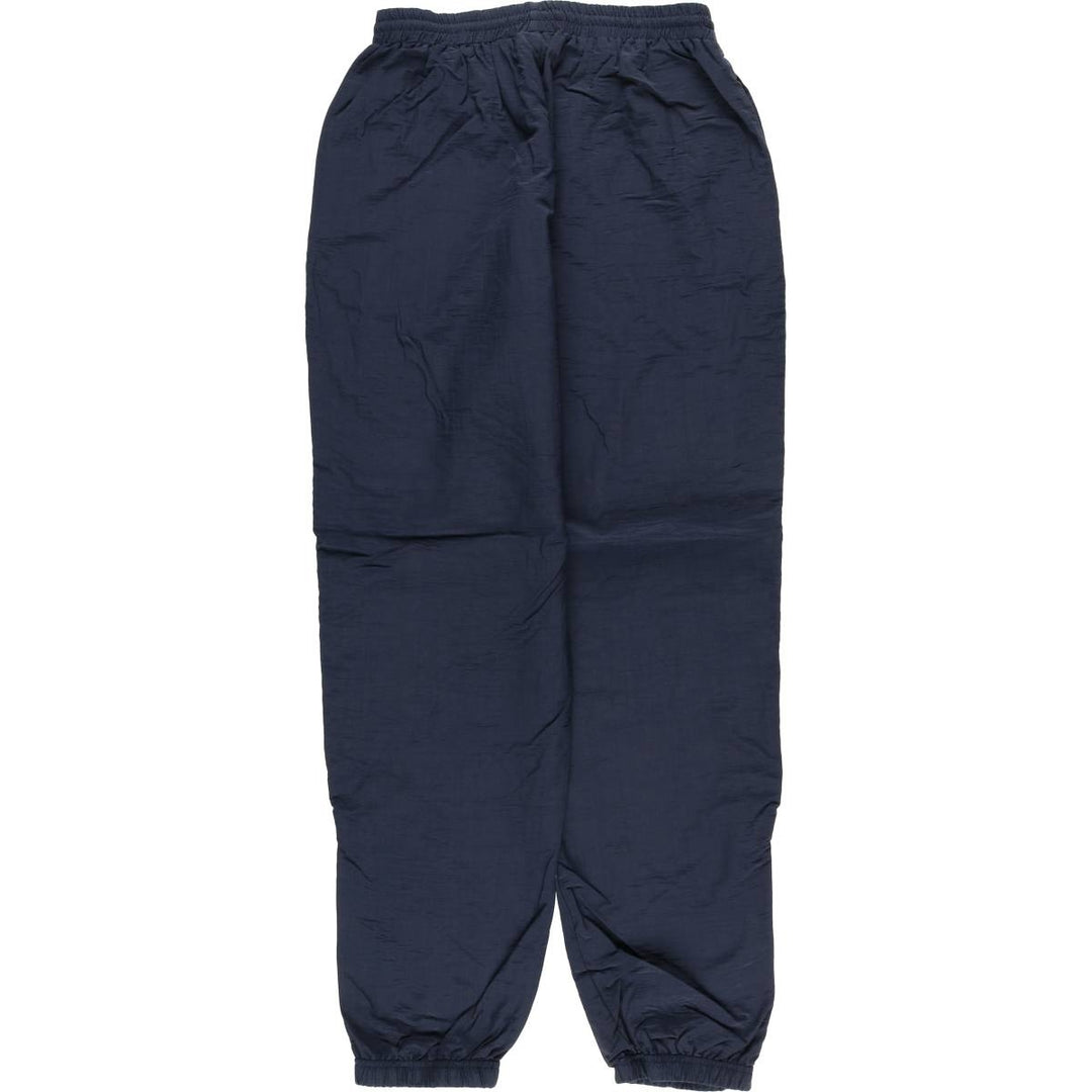 90'S Reebok nylon pants, crinkle pants, men's size M, vintage Nylon navy blue type Vintage Second Hand