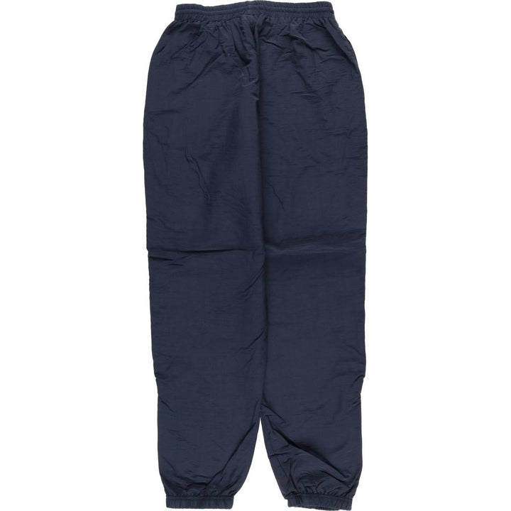 90'S Reebok nylon pants, crinkle pants, men's size M, vintage Nylon navy blue type Vintage Second Hand