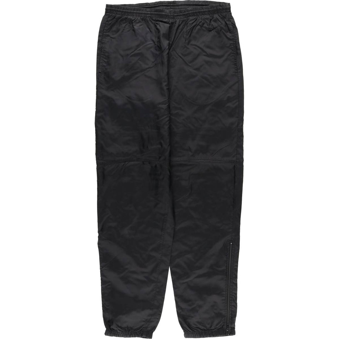 90'S - Nike Nylon Pants, Shaka Shaka Pants, Men's Size Medium, Vintage Nylon black type Vintage Second Hand