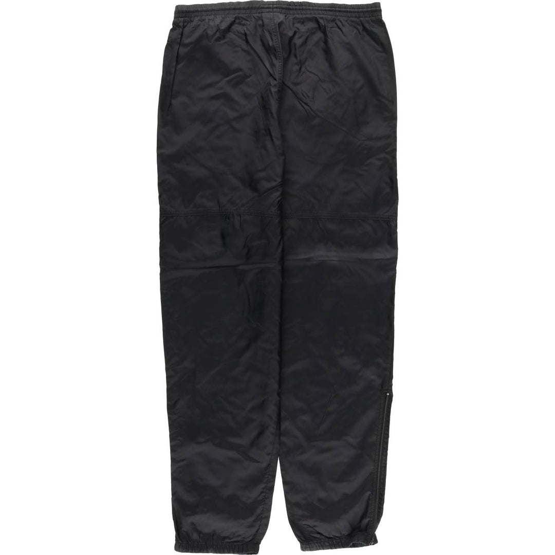 90'S - Nike Nylon Pants, Shaka Shaka Pants, Men's Size Medium, Vintage Nylon black type Vintage Second Hand