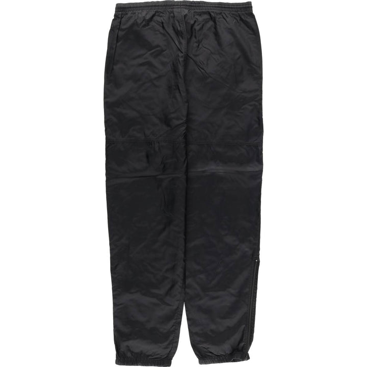 90'S - Nike Nylon Pants, Shaka Shaka Pants, Men's Size Medium, Vintage Nylon black type Vintage Second Hand