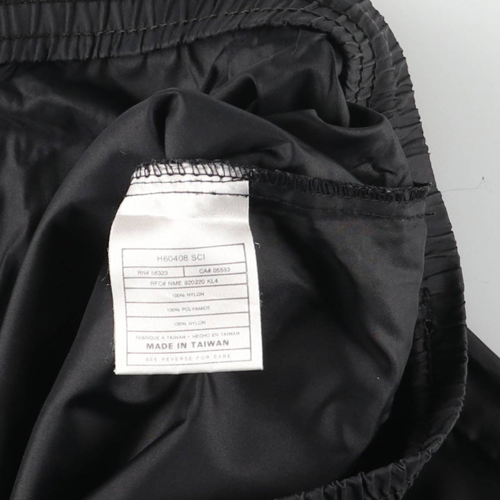 90'S - Nike Nylon Pants, Shaka Shaka Pants, Men's Size Medium, Vintage Nylon black type Vintage Second Hand