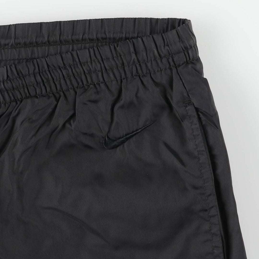 90'S - Nike Nylon Pants, Shaka Shaka Pants, Men's Size Medium, Vintage Nylon black type Vintage Second Hand