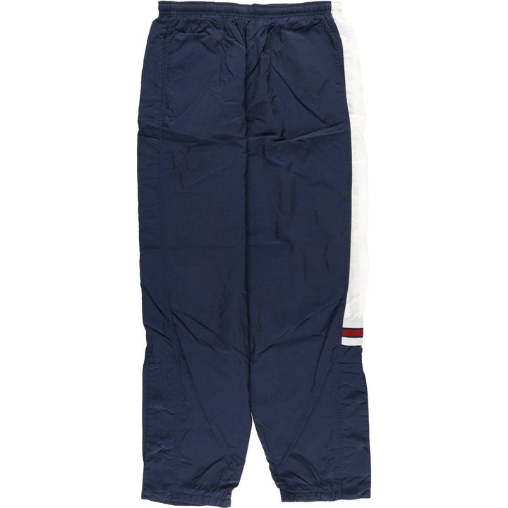 90s~ Nike Nylon Pants, Shaka Shaka Pants, Men's Size L, Vintage Nylon navy blue type Vintage Second Hand