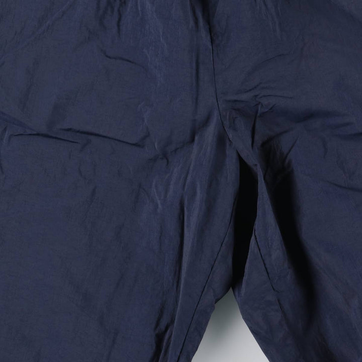 90s~ Nike Nylon Pants, Shaka Shaka Pants, Men's Size L, Vintage Nylon navy blue type Vintage Second Hand