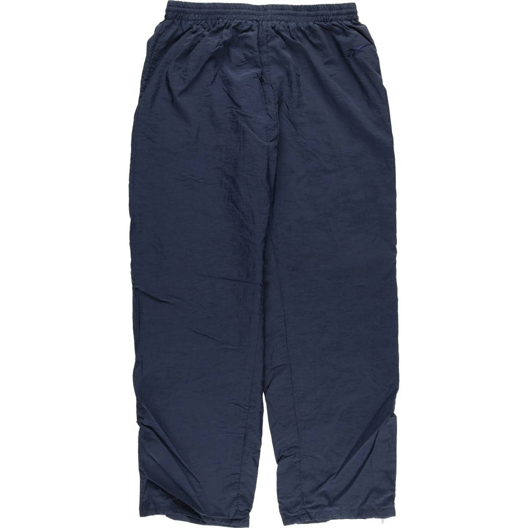 90'S Reebok Nylon Shaka Shaka Pants, Men's XL, Vintage Nylon navy blue type Vintage Second Hand