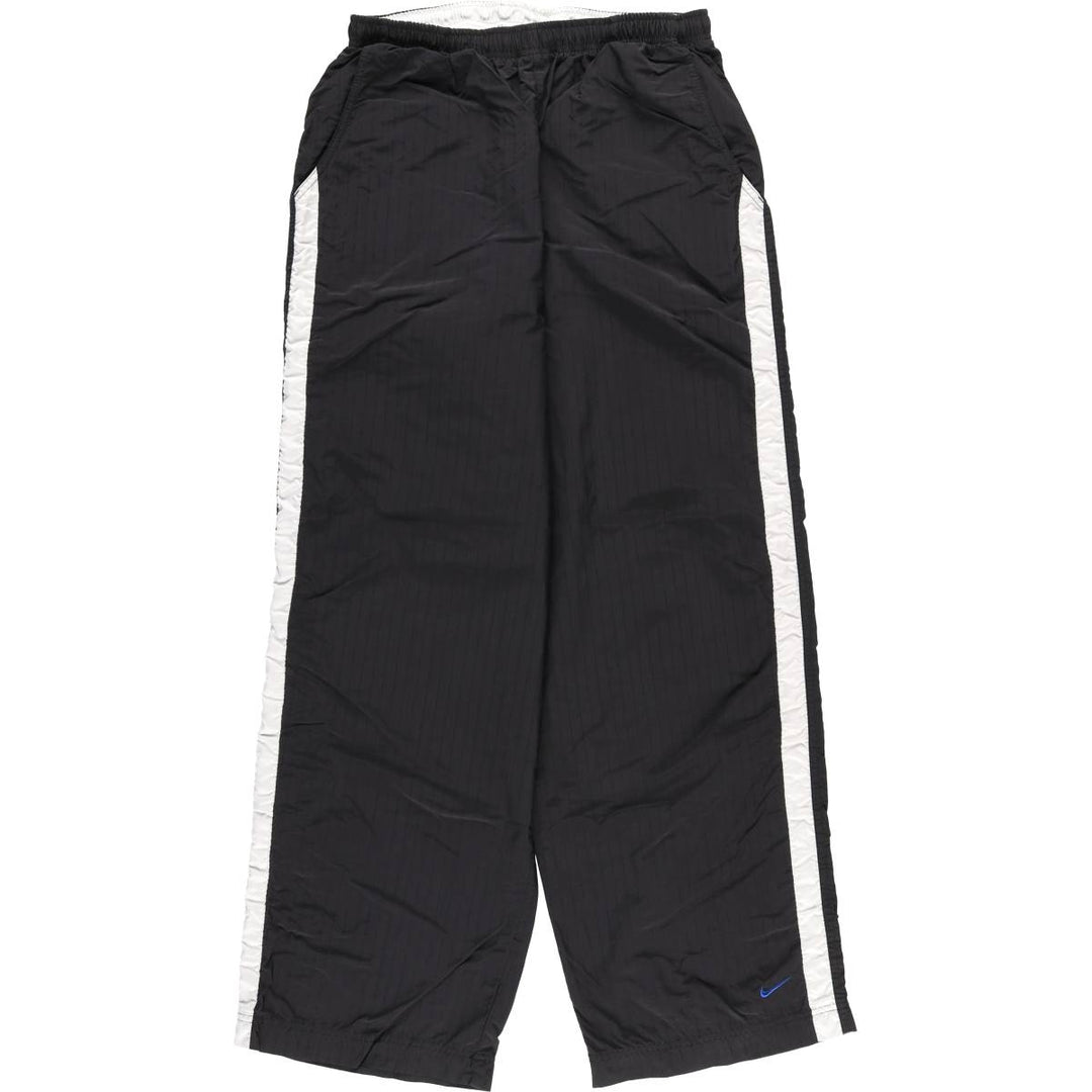 90s-00'S Nike Ripstop Nylon Pants, Shaka Shaka Pants, Men's XL, Vintage Nylon black type Vintage Second Hand