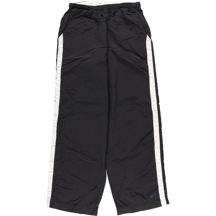 90s-00'S Nike Ripstop Nylon Pants, Shaka Shaka Pants, Men's XL, Vintage Nylon black type Vintage Second Hand