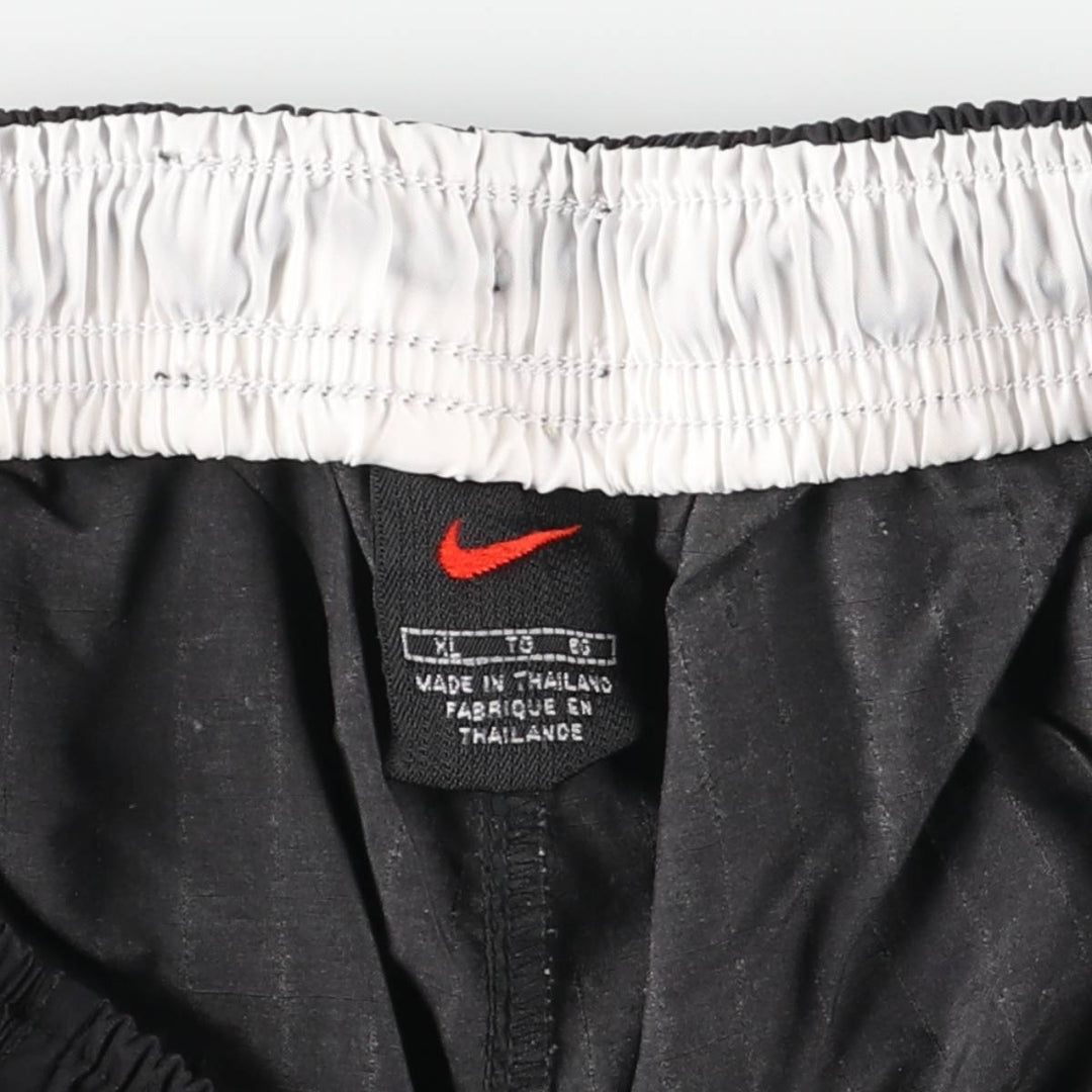 90s-00'S Nike Ripstop Nylon Pants, Shaka Shaka Pants, Men's XL, Vintage Nylon black type Vintage Second Hand