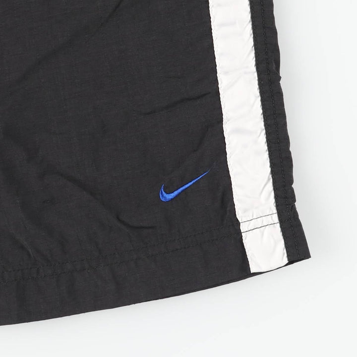 90s-00'S Nike Ripstop Nylon Pants, Shaka Shaka Pants, Men's XL, Vintage Nylon black type Vintage Second Hand