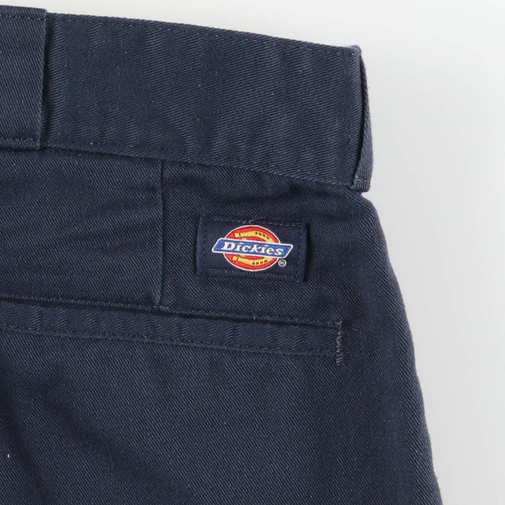 Dickies 774 Original Fit Work Pants, Men's, Size W35 polyester navy blue type Vintage Second Hand