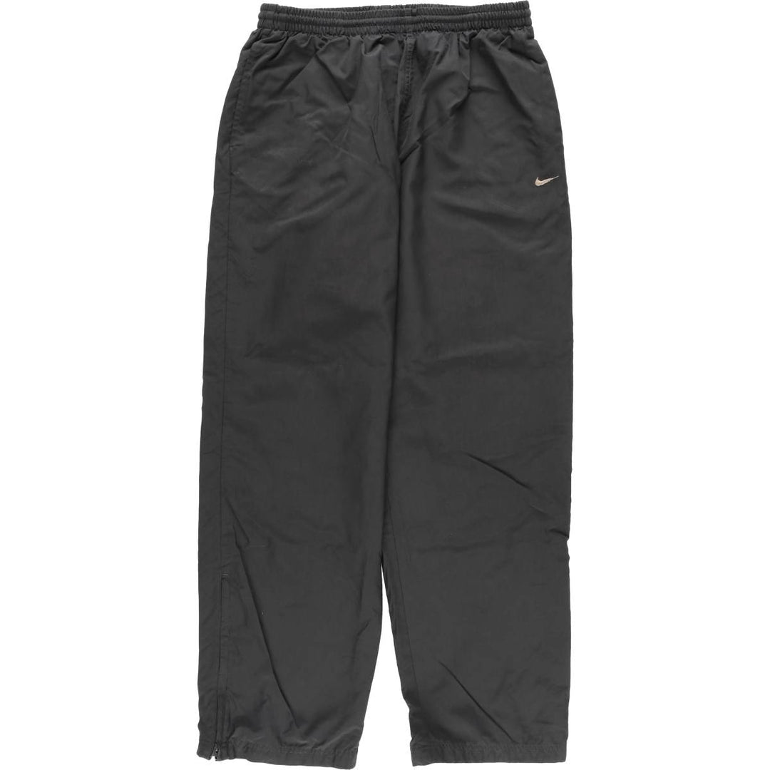 Nike NIKE Warm-up pants, nylon pants, rustling pants, men's size L polyester black type Vintage Second Hand