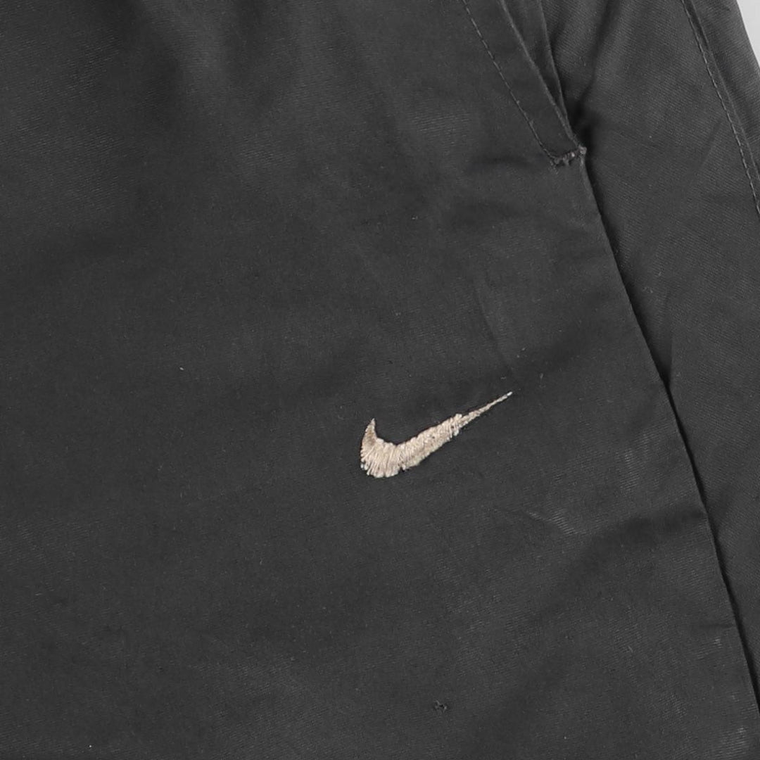 Nike NIKE Warm-up pants, nylon pants, rustling pants, men's size L polyester black type Vintage Second Hand