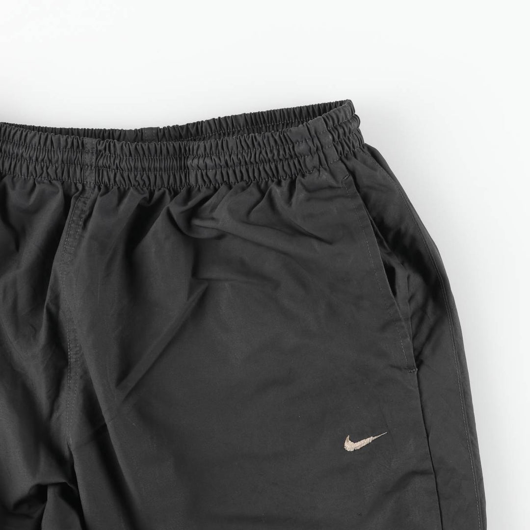 Nike NIKE Warm-up pants, nylon pants, rustling pants, men's size L polyester black type Vintage Second Hand