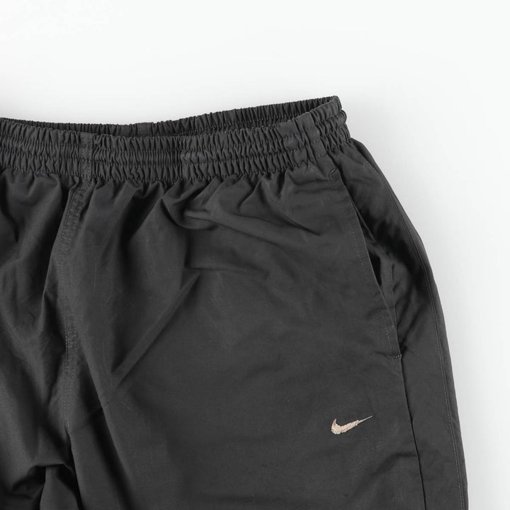 Nike NIKE Warm-up pants, nylon pants, rustling pants, men's size L polyester black type Vintage Second Hand