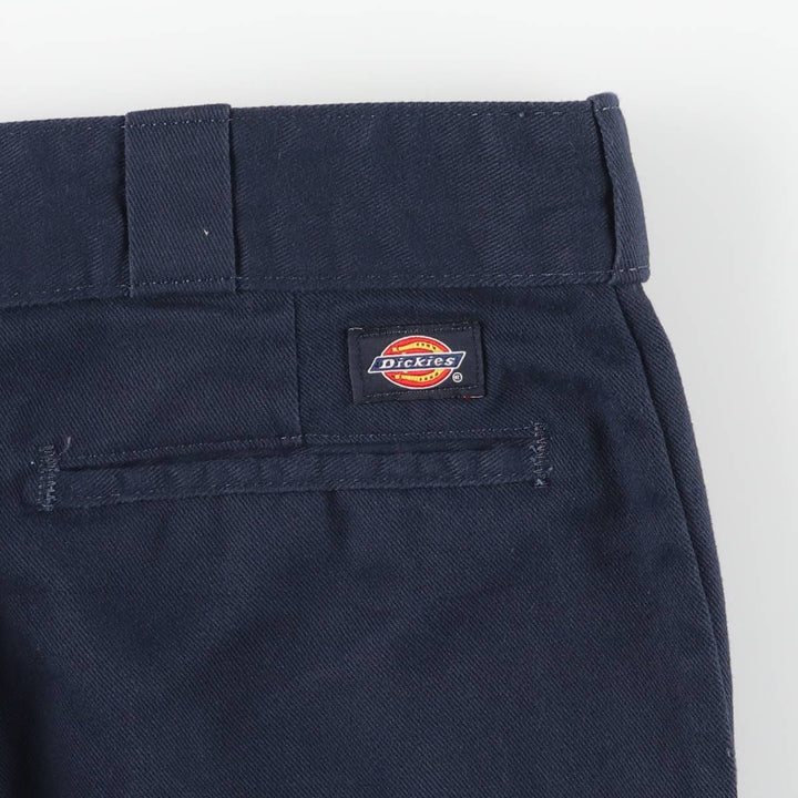 Dickies 874 Flex Original Fit Work Pants, Men's, Size 35 polyester navy blue type Vintage Second Hand