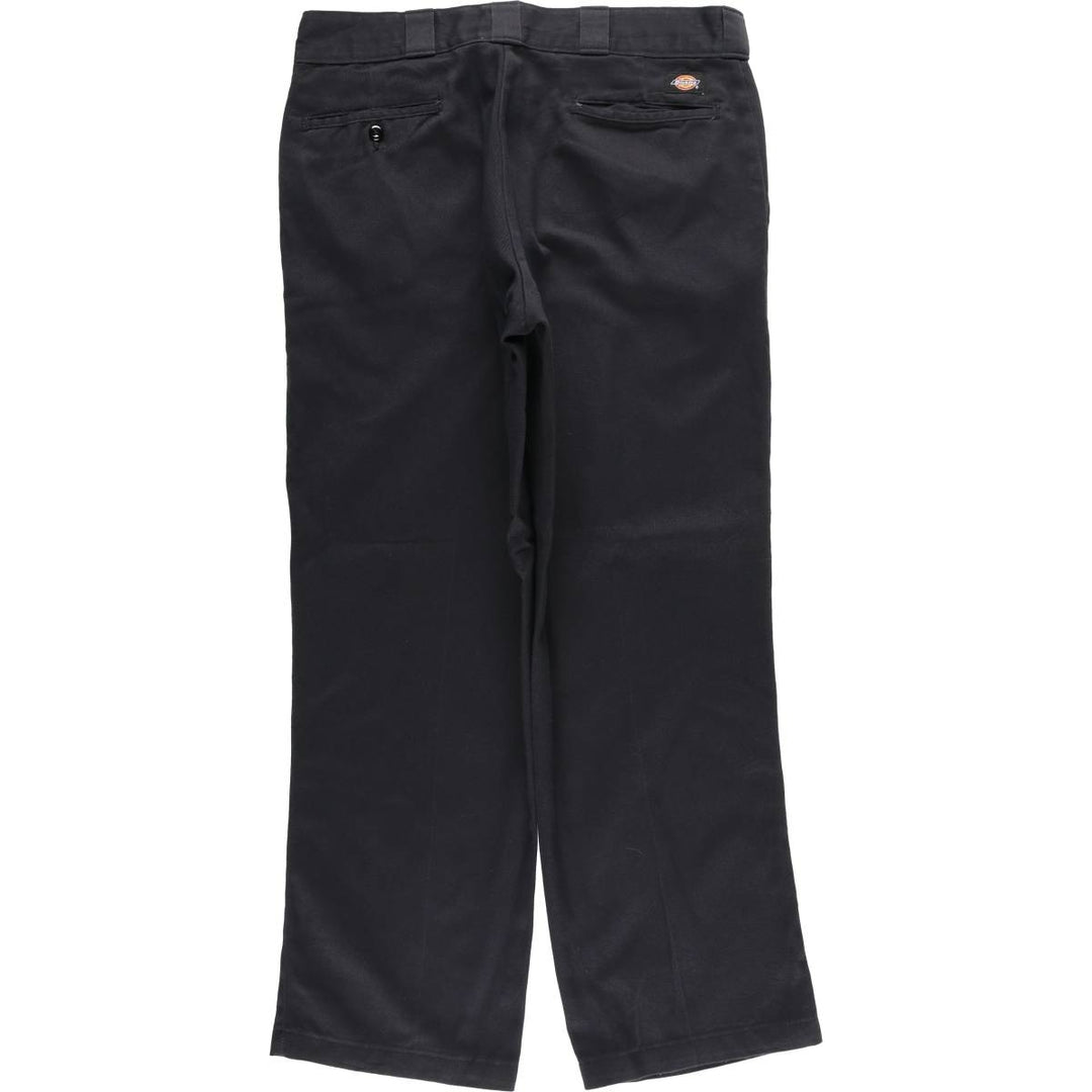 Dickies 874 Original Fit Work Pants, Men's, Size W35 polyester black type Vintage Second Hand