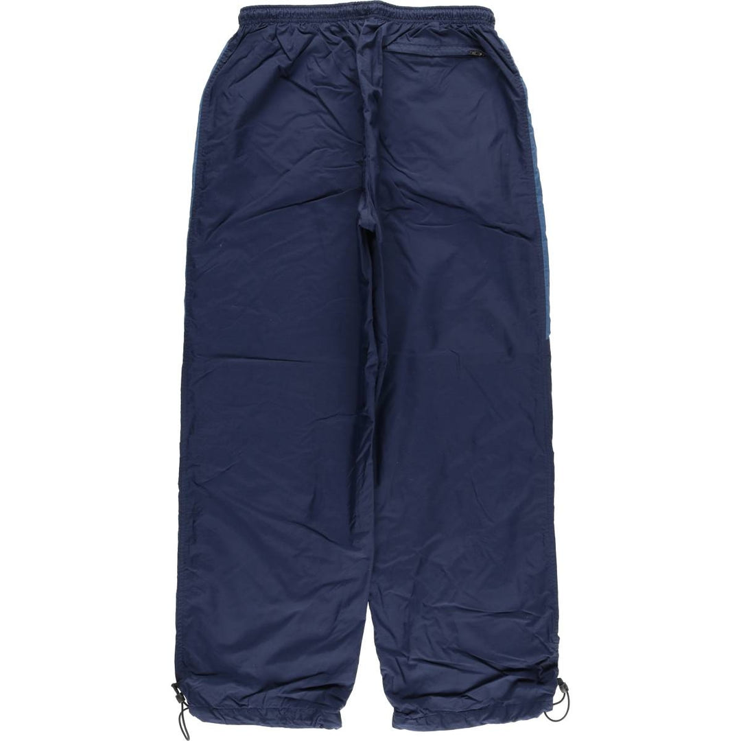 00'S Nike Nylon Pants, Shaka Shaka Pants, Men's L size Nylon navy blue type Vintage Second Hand