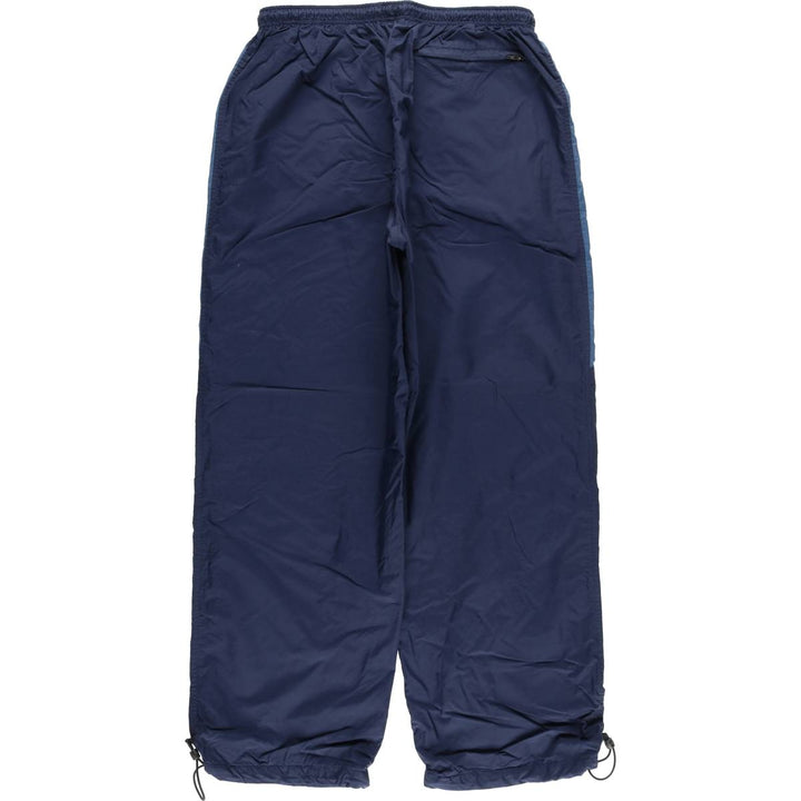 00'S Nike Nylon Pants, Shaka Shaka Pants, Men's L size Nylon navy blue type Vintage Second Hand
