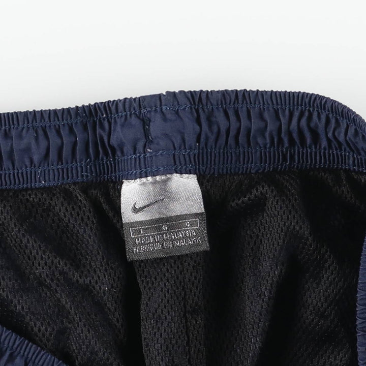 00'S Nike Nylon Pants, Shaka Shaka Pants, Men's L size Nylon navy blue type Vintage Second Hand