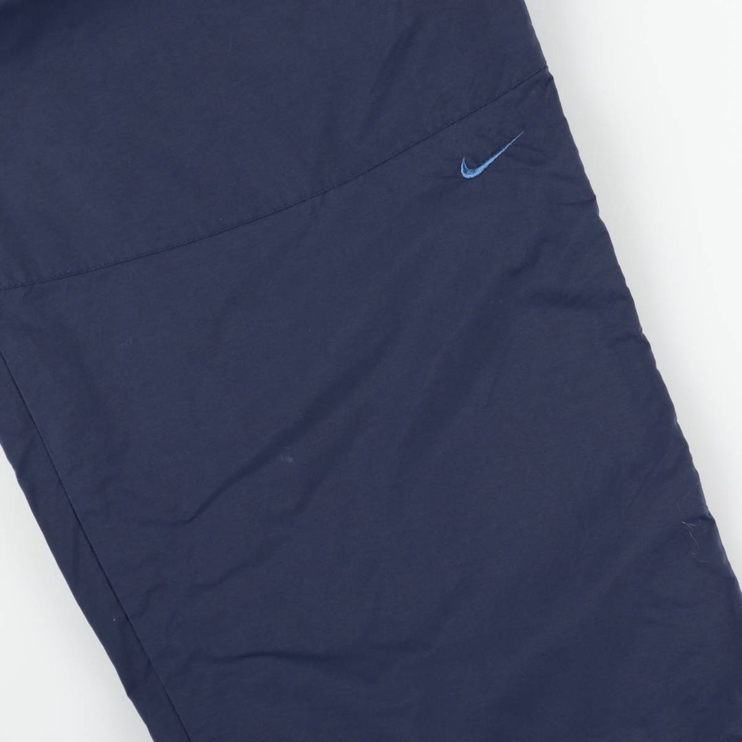 00'S Nike Nylon Pants, Shaka Shaka Pants, Men's L size Nylon navy blue type Vintage Second Hand