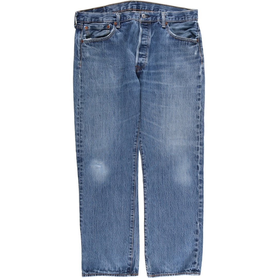 Levi's 501 straight denim pants for men, size W36 cotton blue type Vintage Second Hand