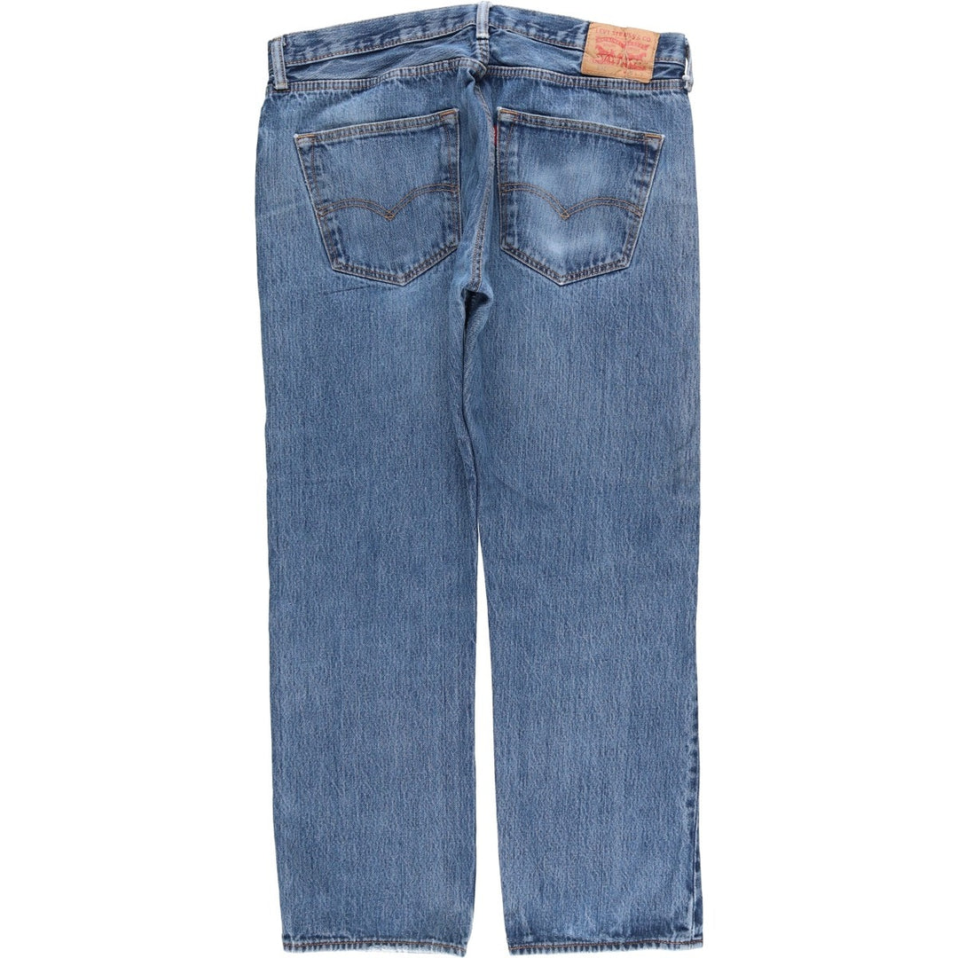Levi's 501 straight denim pants for men, size W36 cotton blue type Vintage Second Hand