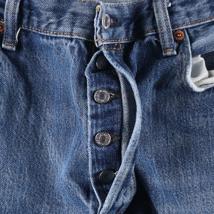 Levi's 501 straight denim pants for men, size W36 cotton blue type Vintage Second Hand