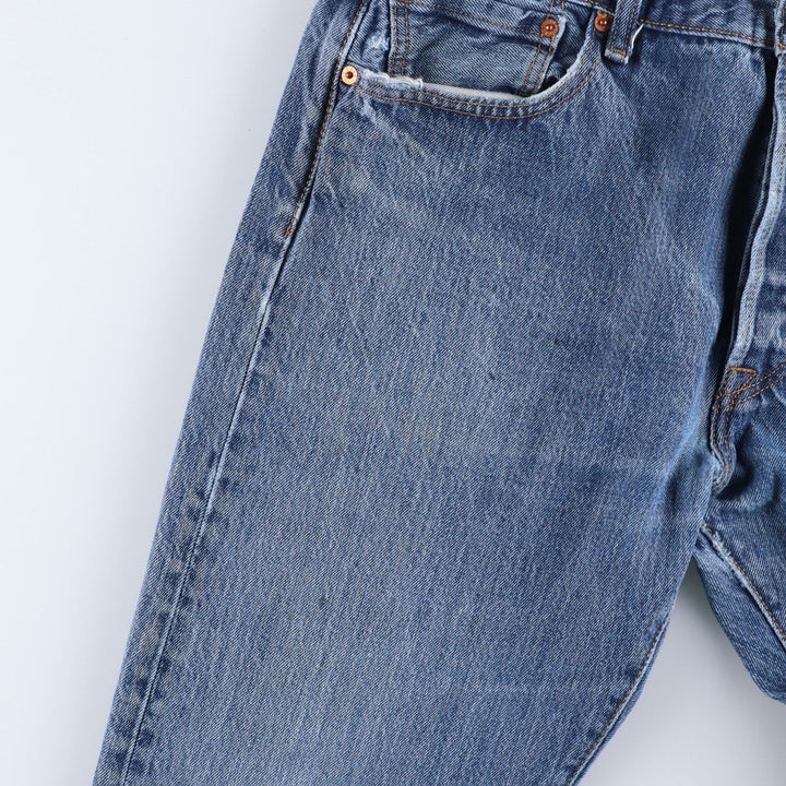 Levi's 501 straight denim pants for men, size W36 cotton blue type Vintage Second Hand