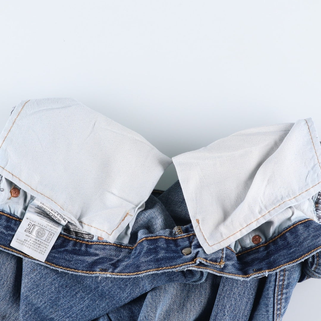 Levi's 501 straight denim pants for men, size W36 cotton blue type Vintage Second Hand