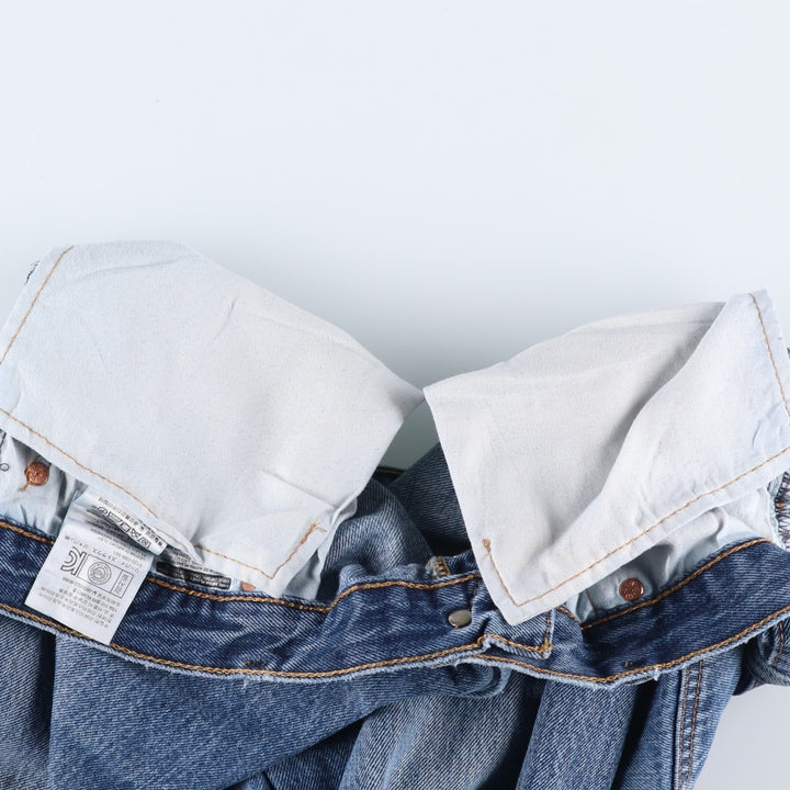 Levi's 501 straight denim pants for men, size W36 cotton blue type Vintage Second Hand