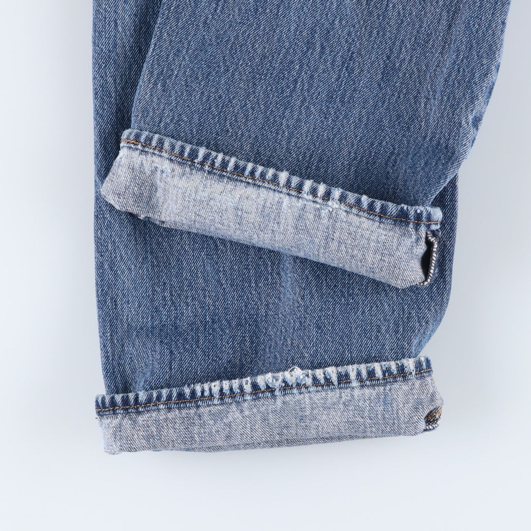Levi's 501 straight denim pants for men, size W36 cotton blue type Vintage Second Hand