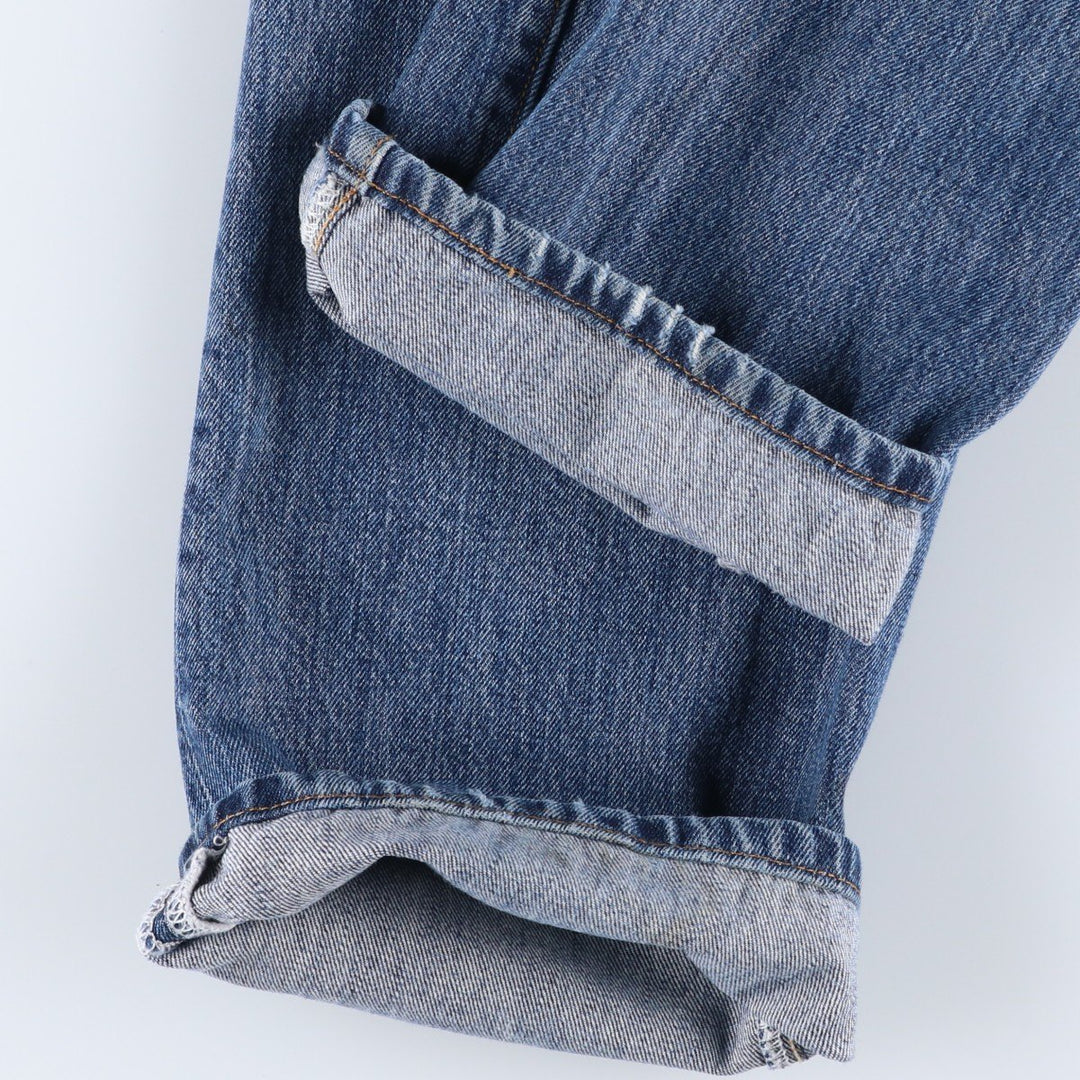 Levi's 501 straight denim pants for men, size W34 unclear blue type Vintage Second Hand