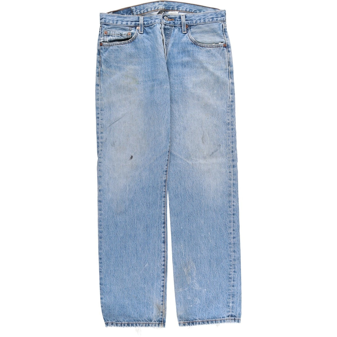 2000'S Levi's 501 0193 Straight Denim Pants, Men's, Size W35 cotton blue type Vintage Second Hand
