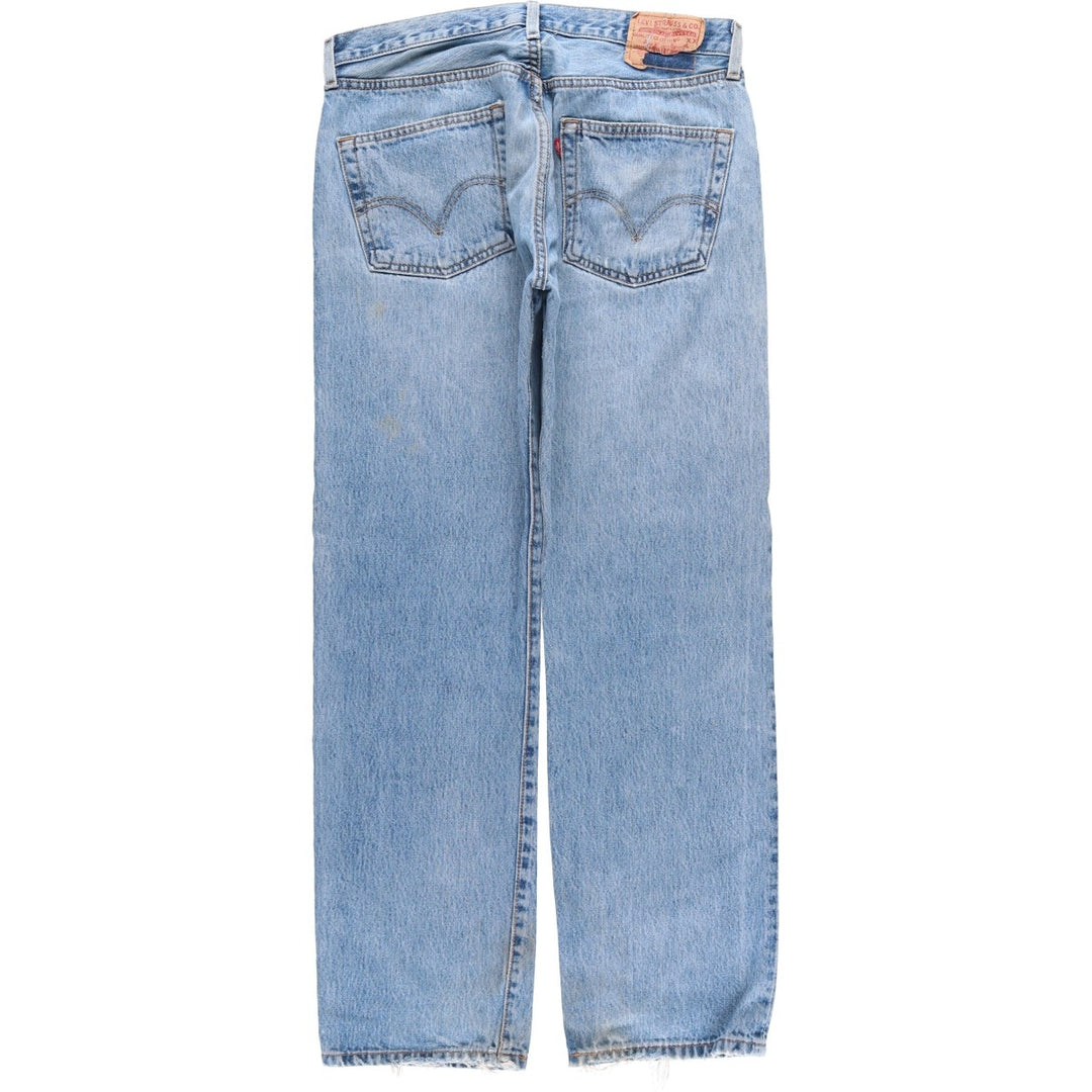 2000'S Levi's 501 0193 Straight Denim Pants, Men's, Size W35 cotton blue type Vintage Second Hand