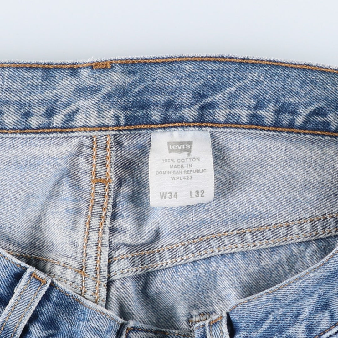 2000'S Levi's 501 0193 Straight Denim Pants, Men's, Size W35 cotton blue type Vintage Second Hand