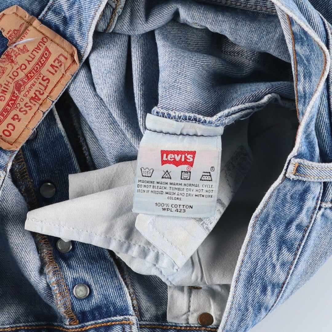 2000'S Levi's 501 0193 Straight Denim Pants, Men's, Size W35 cotton blue type Vintage Second Hand